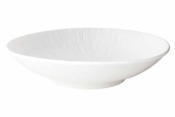 Pure White Assiette creuse 26,5xH6cm